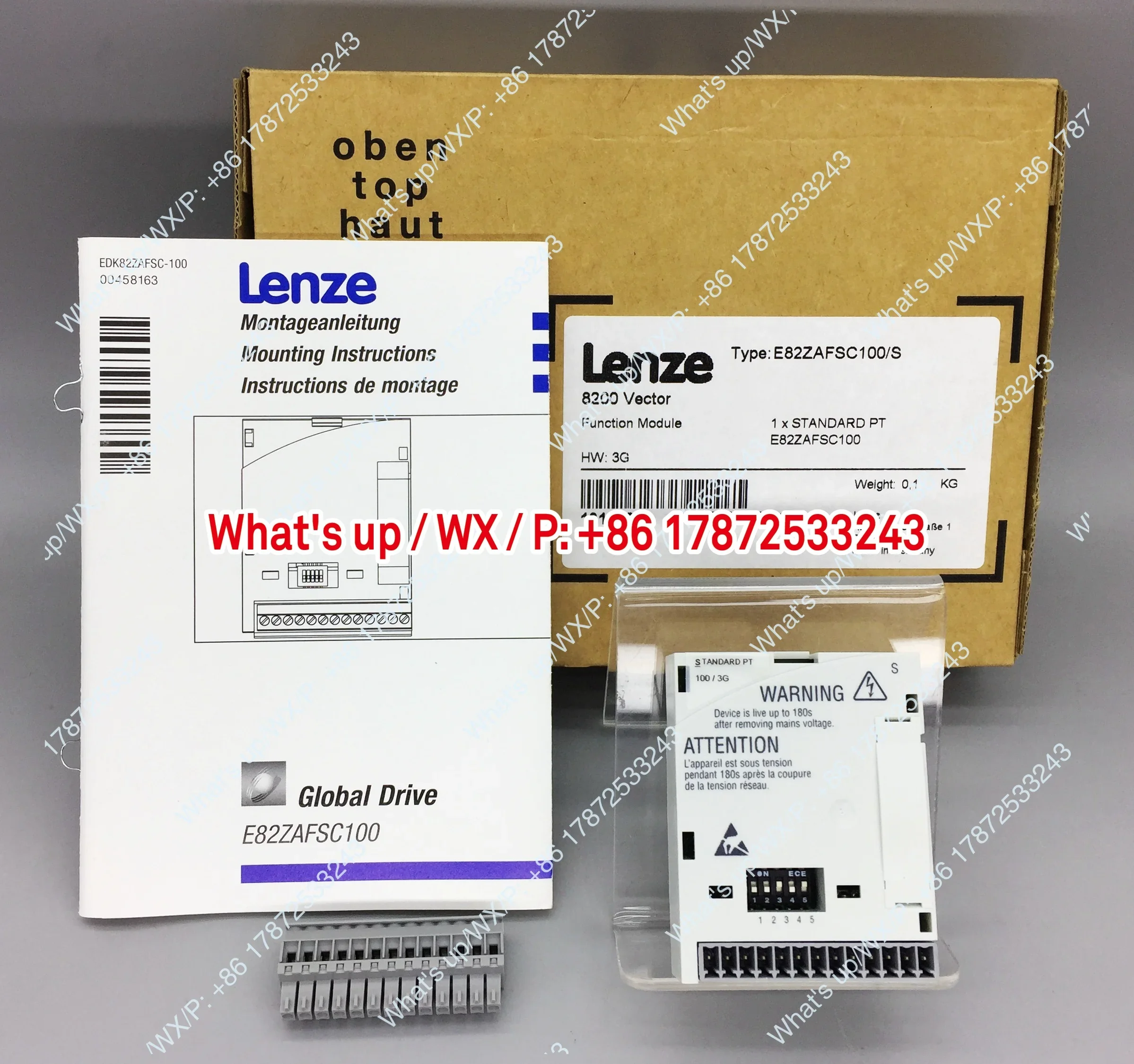 8200 series inverter module IO module E82ZAFSC010 000 100