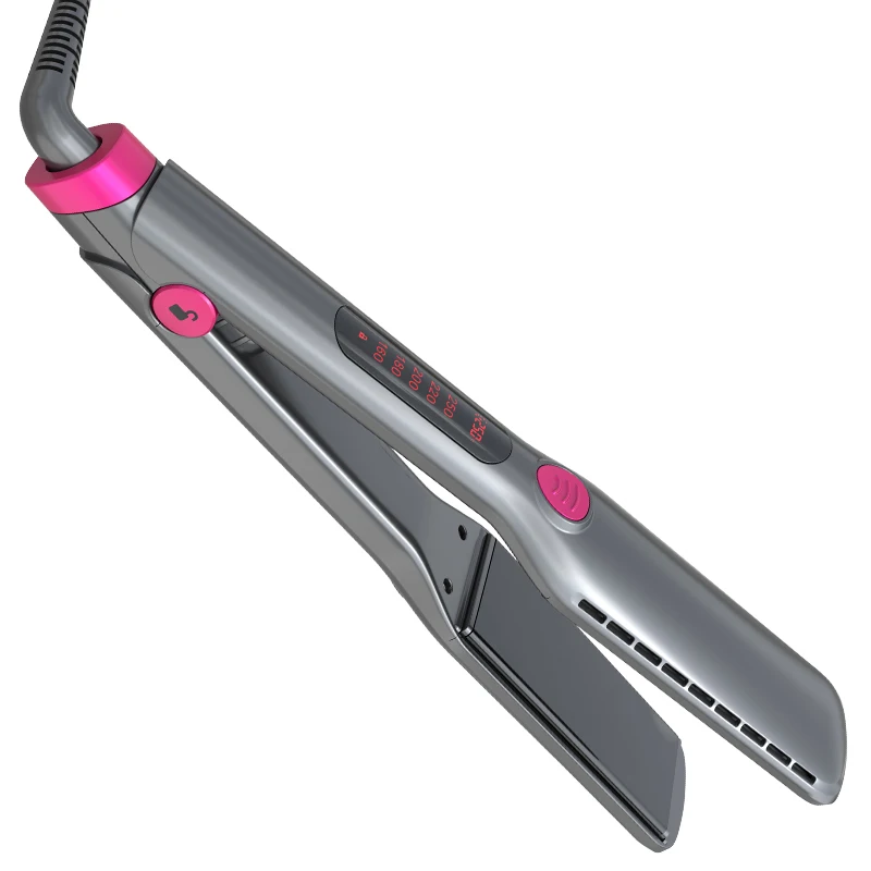 

Профессиональные выпрямители для волос с турмалиновыми керамическими нагревательными пластинами с электрическим ЖК-дисплеем для домашнего использования в отеле