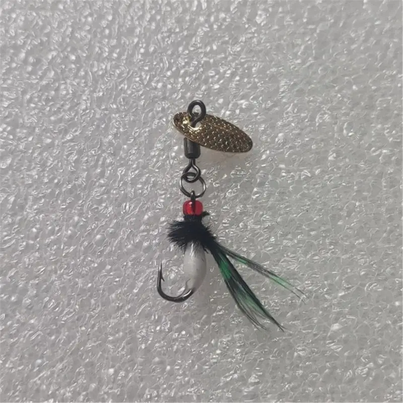 5Pcs Fly Fishing Set with Hook Sequins Artificial Baits Fly Fishing Flies Baits 