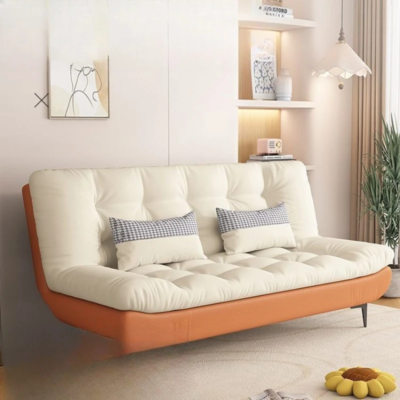 

sofa bed integrated dual-purpose, small apartment folding sofa bed, cloud sofa can sit and lie down