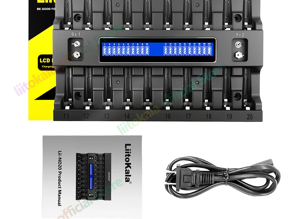 1-10-個-liitokala-lii-nd20-スマート充電器-led-20-スロット-12v-aa-aaa-9v-自動極性検出器充電器用