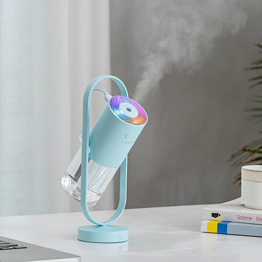 Humidificador de aire Xiaomi, atomizador de luz nocturna con carga USB, humidificador de 200ml