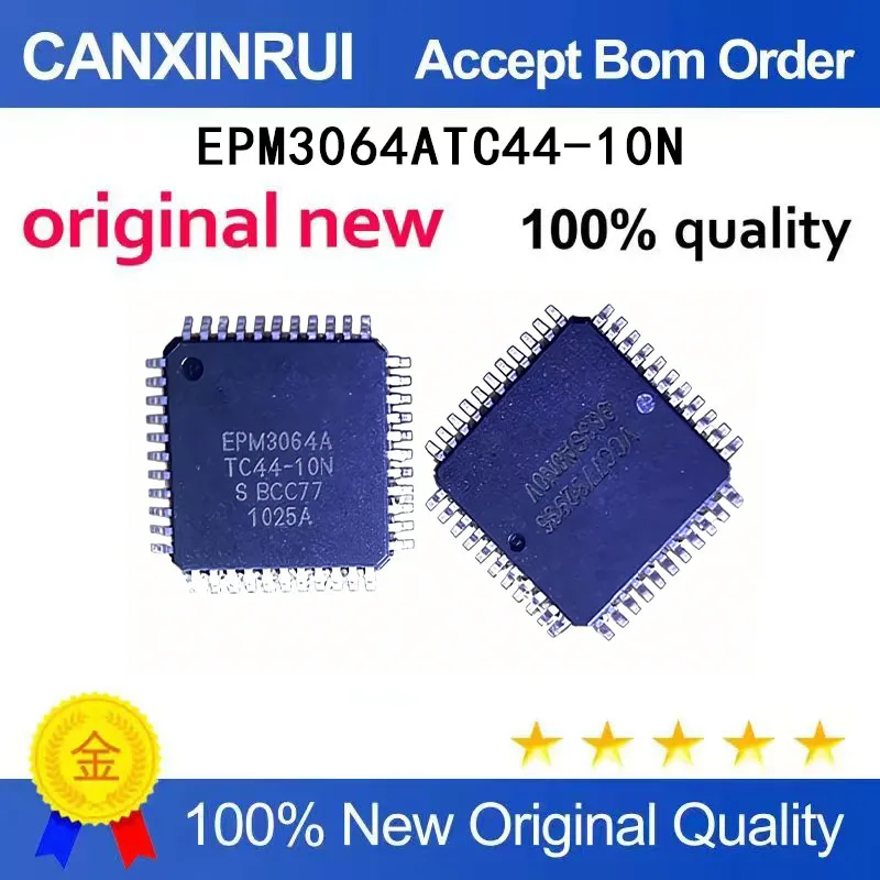 

(5-100 Pieces) Brand new original EPM3064ATC44-10N EPM3064A QFP spot chip IC