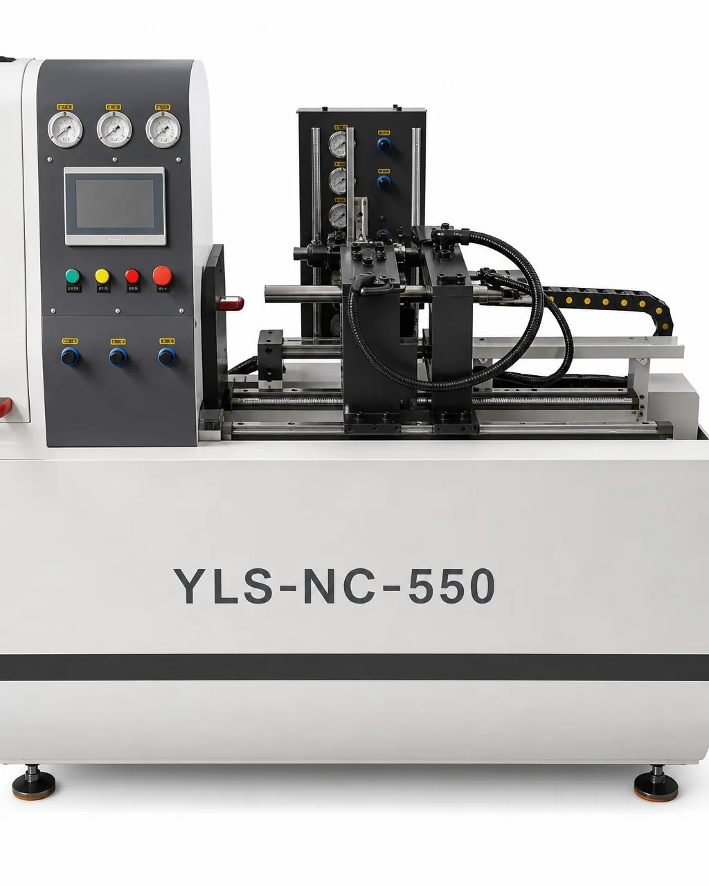 YLS-NC-550 Double Separation Aluminium Profile Cutting Machine 550mm Saw Automatic Servo for Jalousie Fabrication Unit
