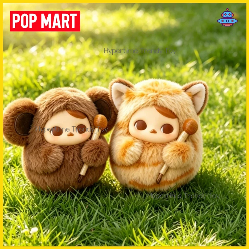

Hot Sale! Genuine POPMART Blind Box Pucky Tap Tap Babies Series Soft Vinyl Plush Toy Cute Portable Pendant Surprise Gifts