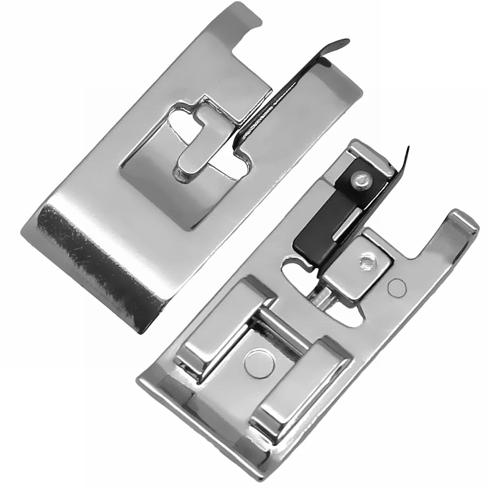 2 PCS Household Sewing Presser Foot For All Low Shank Snap-On Singer Brother Juki Sewing Machine Parts Accessories Presser Feet