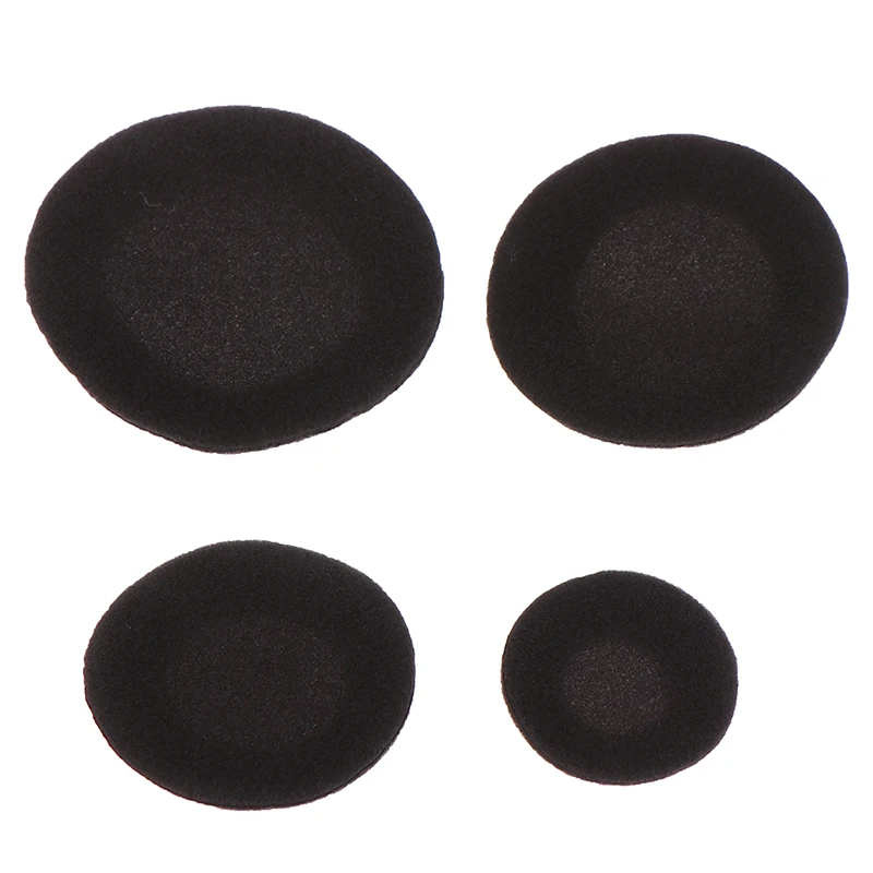 

10Pcs 3.5/4.5/5.5/6cm Thick Foam Earpads Cushions Ear Pads For Earhook Round Headphone Reduce Noise And Improve Music Fidelity