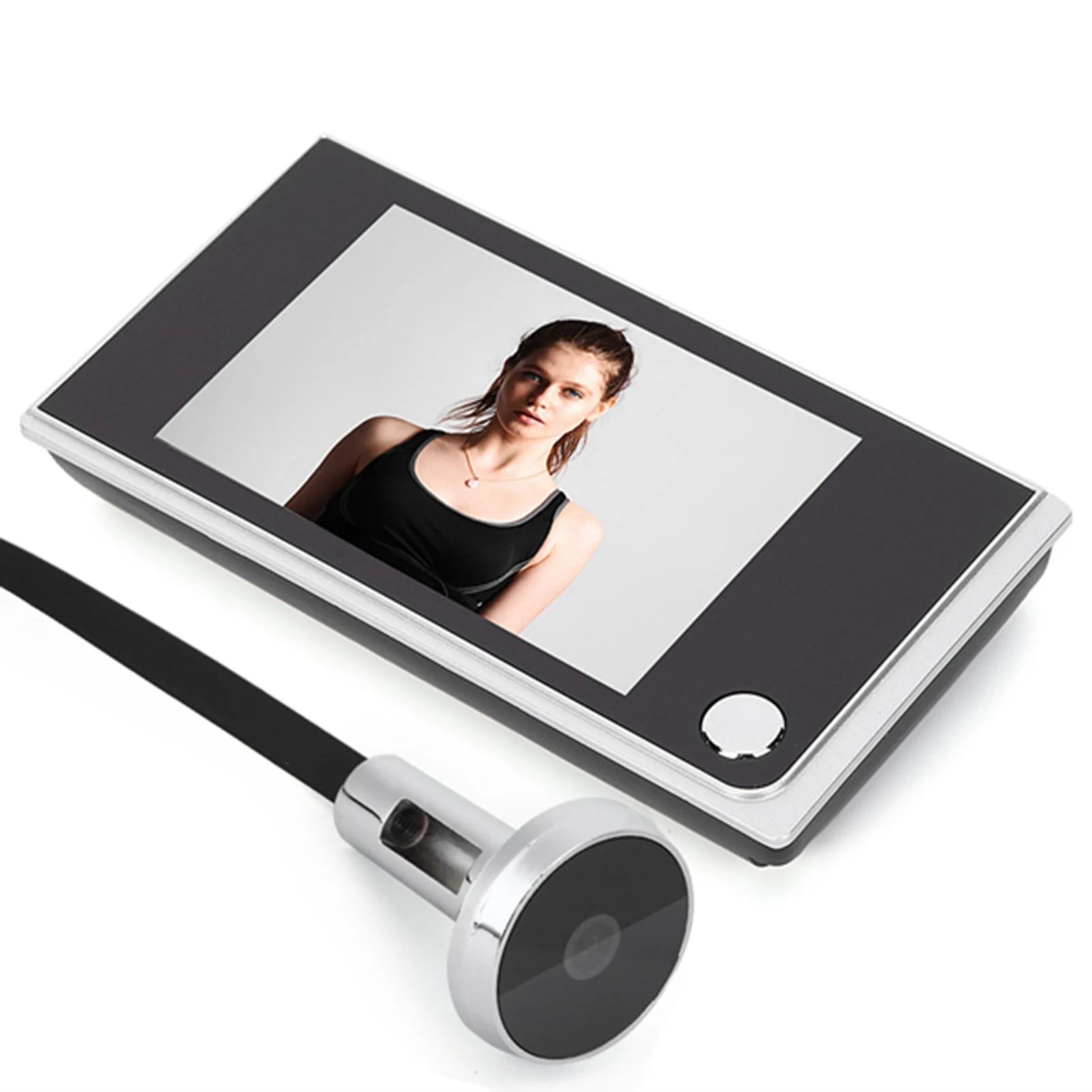 

120 Degree Peephole Viewer 3.5" Digital LCD 120 Degree Peephole Viewer Photo Visual Electronic Digital Doorbell Peephole