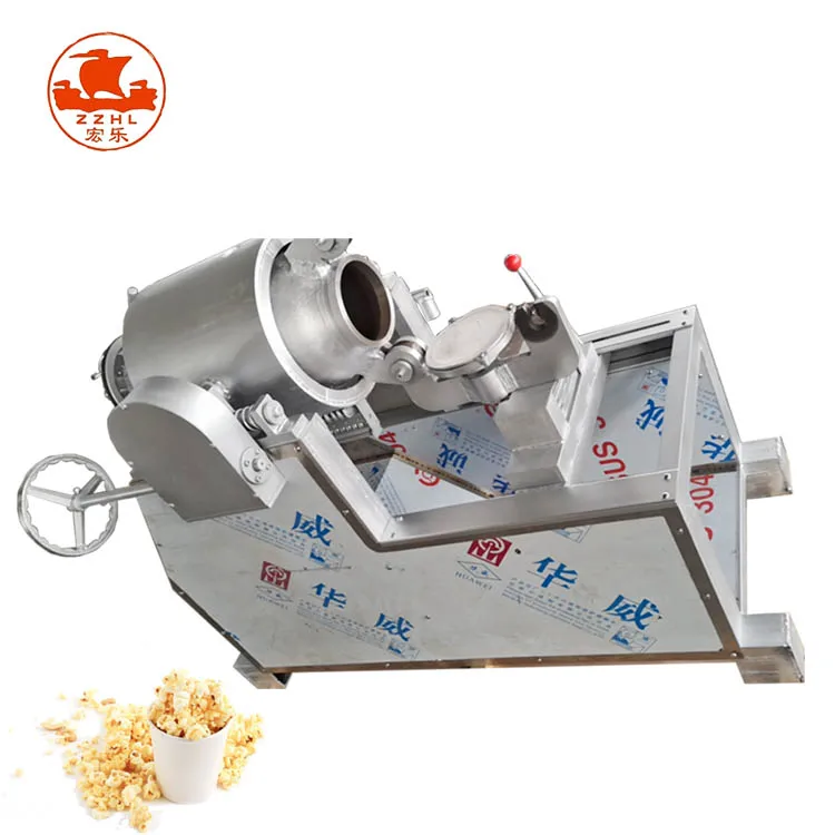 Hot Airflow Snack Corn Puffed Wheat Making Popping Machine Grain Rice Cereal Air Puffing Bulking Machine For Sale