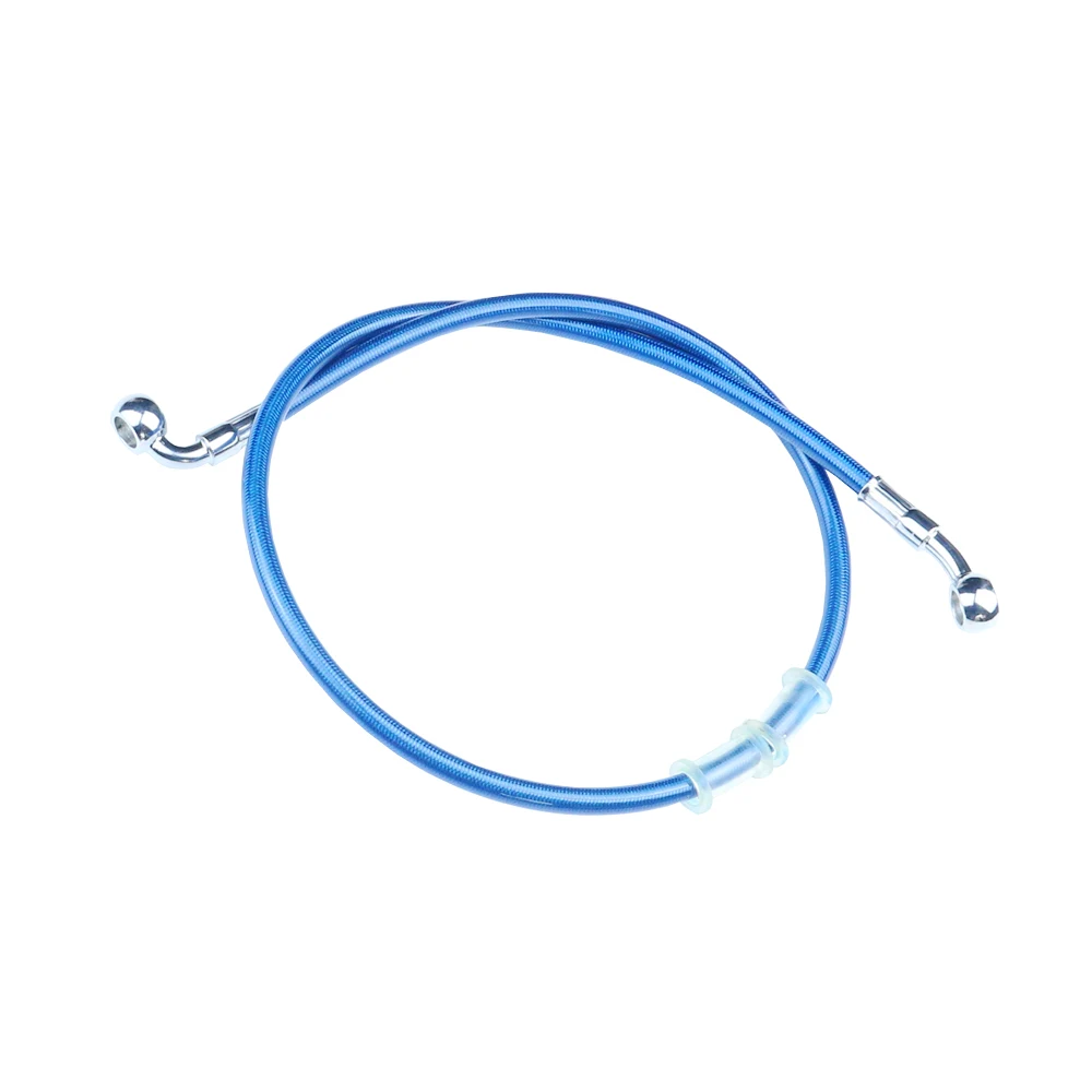 Motorcycle Brake Hose Braided Steel Hydraulic Reinforce Brake line Clutch Oil Hose Tube 400 To 2200mm 90-28 degree