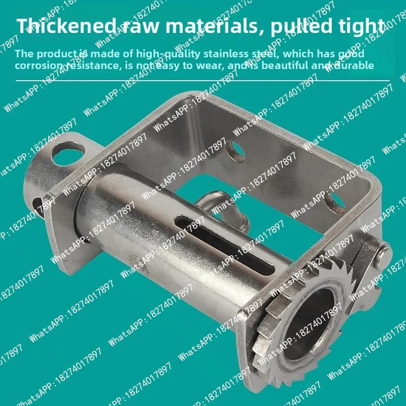 Stainless steel truck rope tensioner gear fixed belt bundle universal  welding ratchet