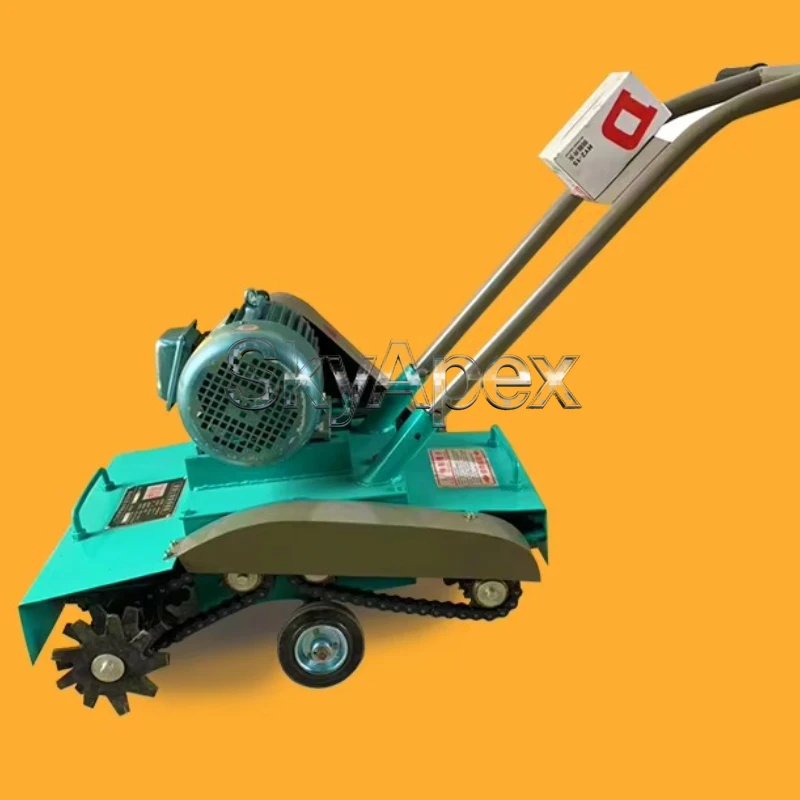 Hand Push Concrete Cleaner Cement Floor Residue Remover Road Surface Milling Planer Construction Site Cleaning Machine