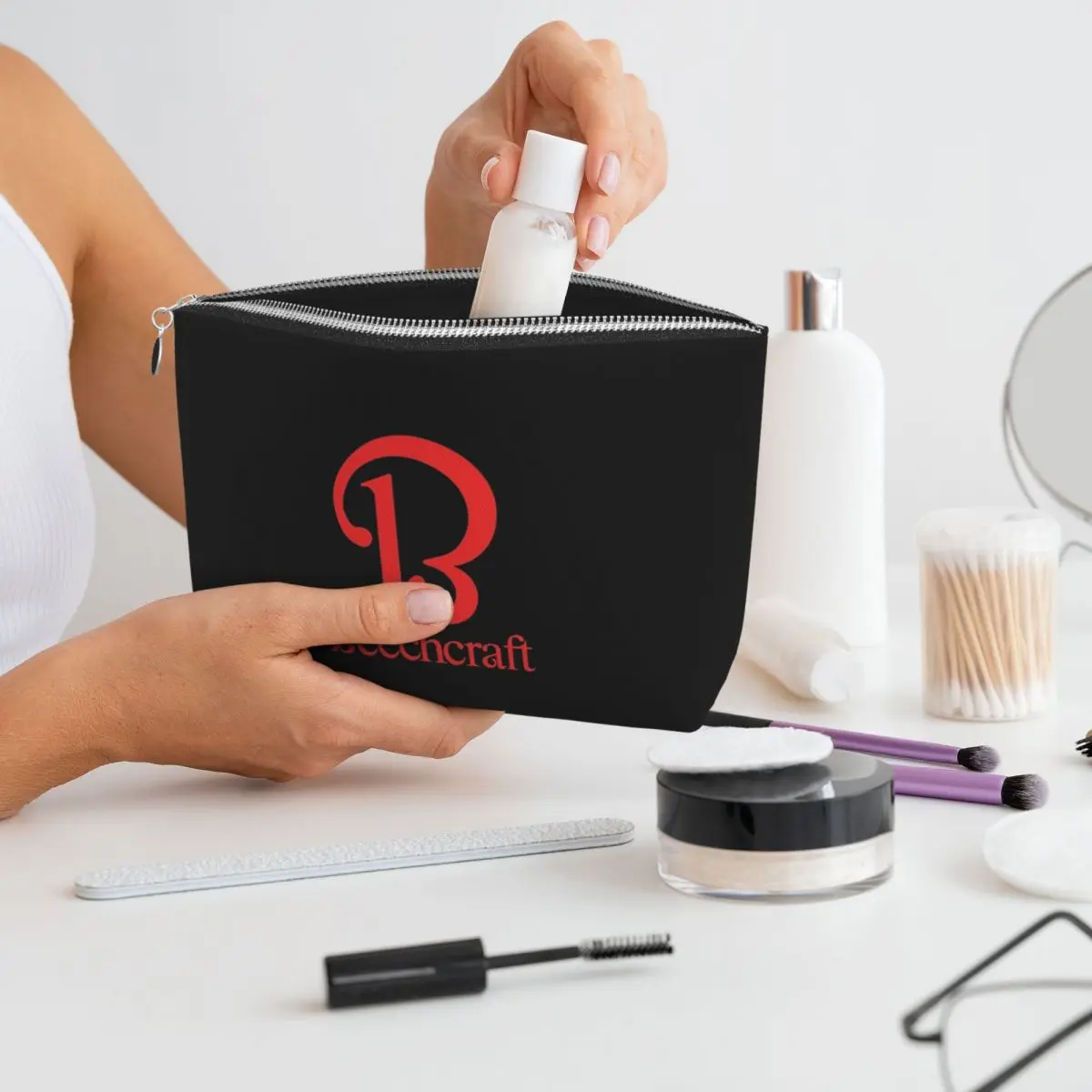 

Beechcraft Aviation POCKET SIDE Женская косметичка Дорожный органайзер для макияжа Сумка для хранения туалетных принадлежностей Dopp Kit Box