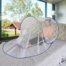Adjustable Mosquito Net Bed Large Folding For Single Bed Mosquitoes Protection Outdoor Bed Anti Mosquito Equipment Portable Net.