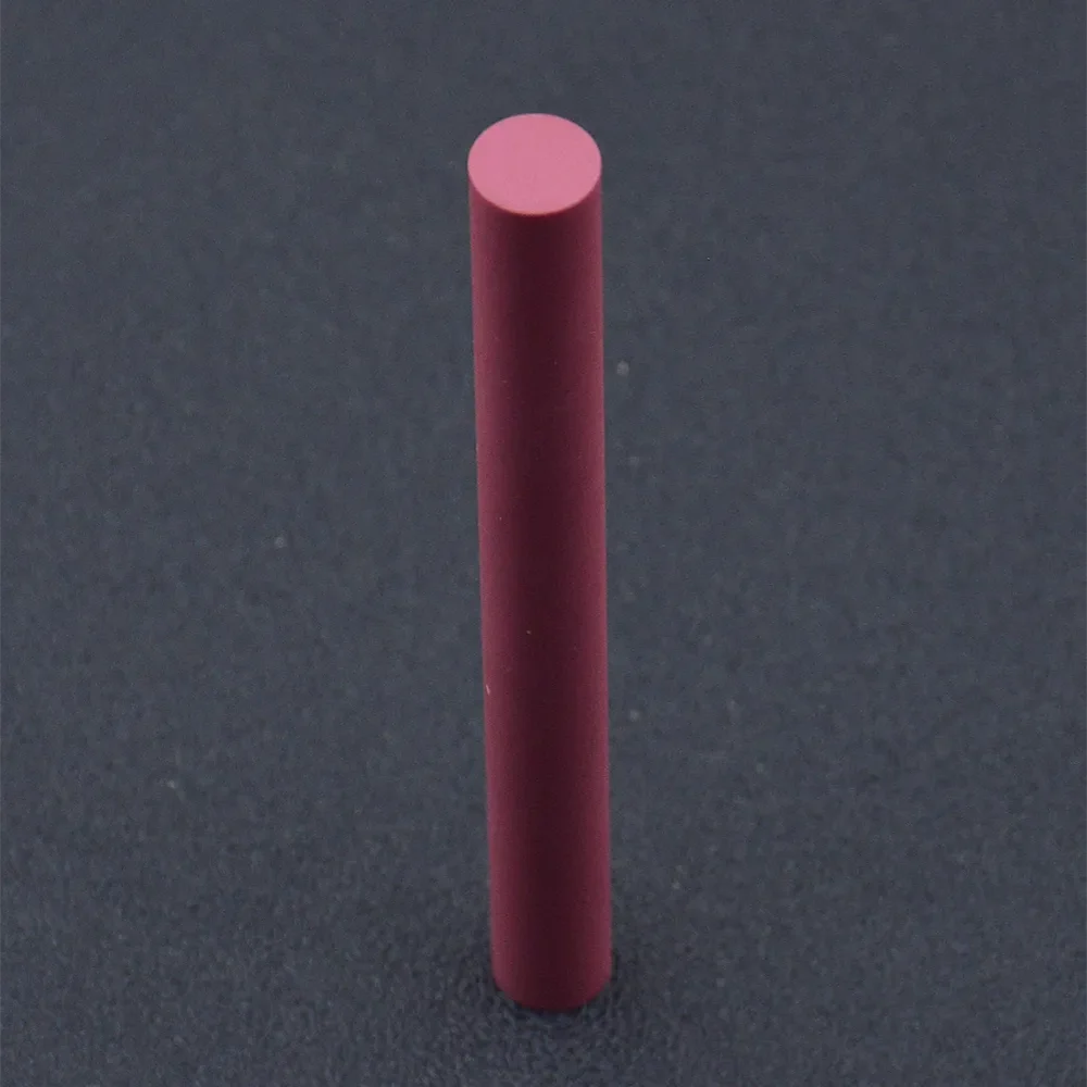 100mm Length Ruby Rod Sharpening Stone, 3000 Grit, Available in 2/3/4/5/6/8/10/12mm Diameters
