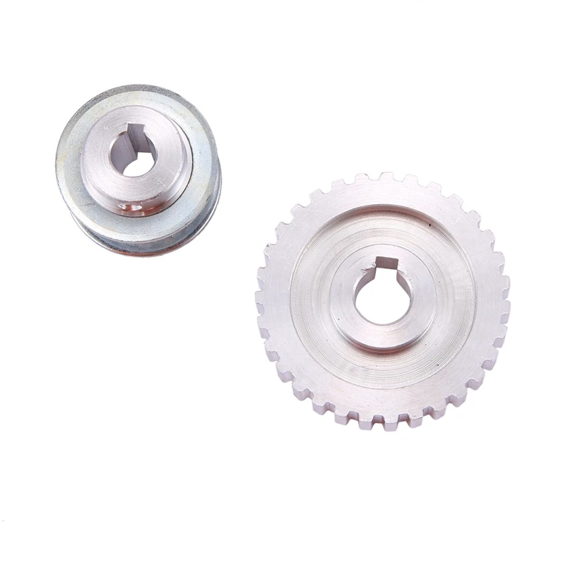 

10Pcs Synchronous Pulley Gear Motor Belt Gear Drive Wheel Gear S/N Cj0618 Mini Lathe Gears , Metal Cutting Machine Gears