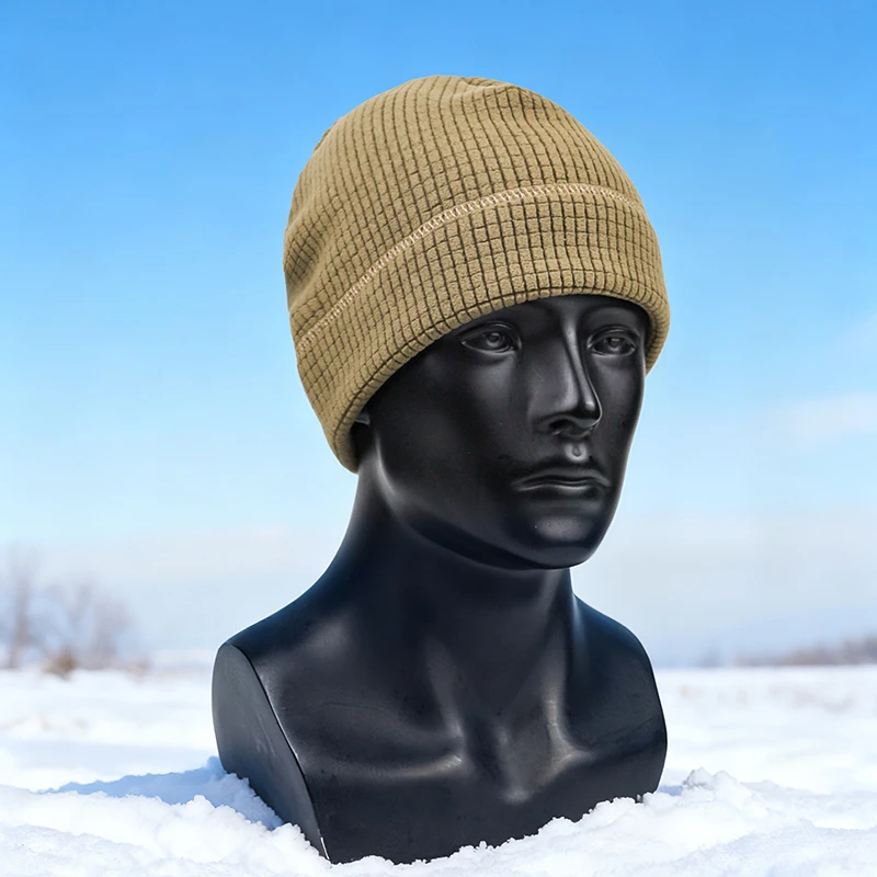 Winter Verdicken Warme Gesichtsmaske Hut Set Outdoor Camouflage Radfahren Wandern Ski Cap Taktische Thermische Hals Wärmer Hüte Für Männer Frauen – Detail 6
