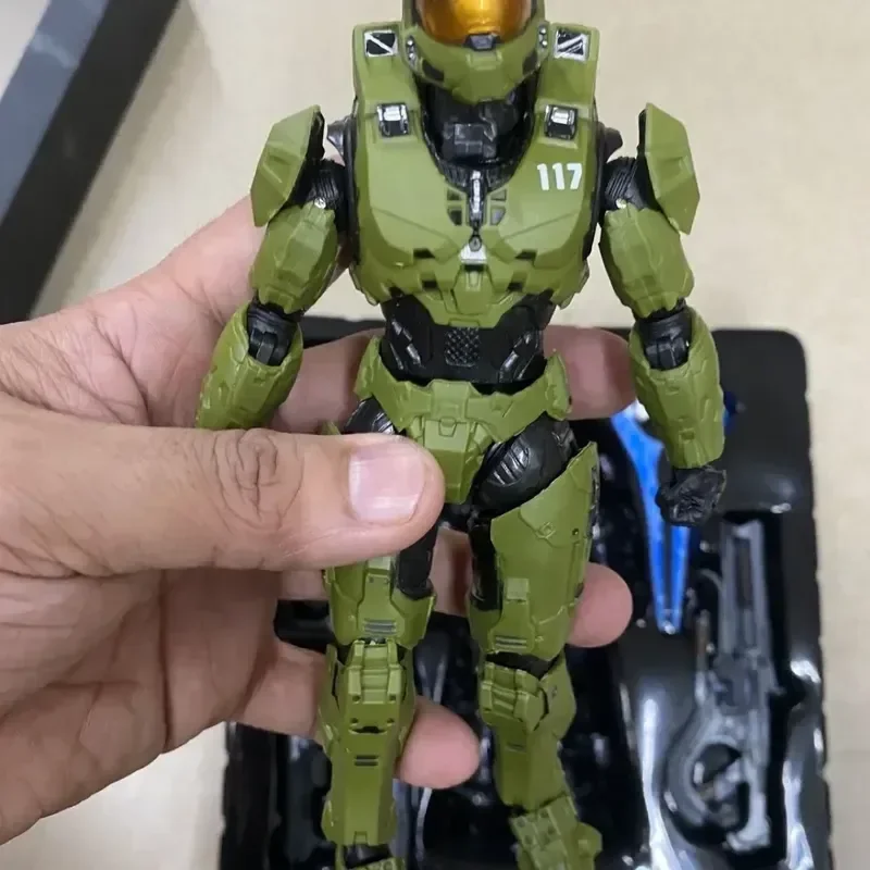 Halo Infinity Master Chief Mjolnir Mk Vi 1/12, figura de acción de 18cm, escala 17,5, 6 pulgadas, Re:edit Gen.3 117 Ko\'s 1000, modelo de muñeca de