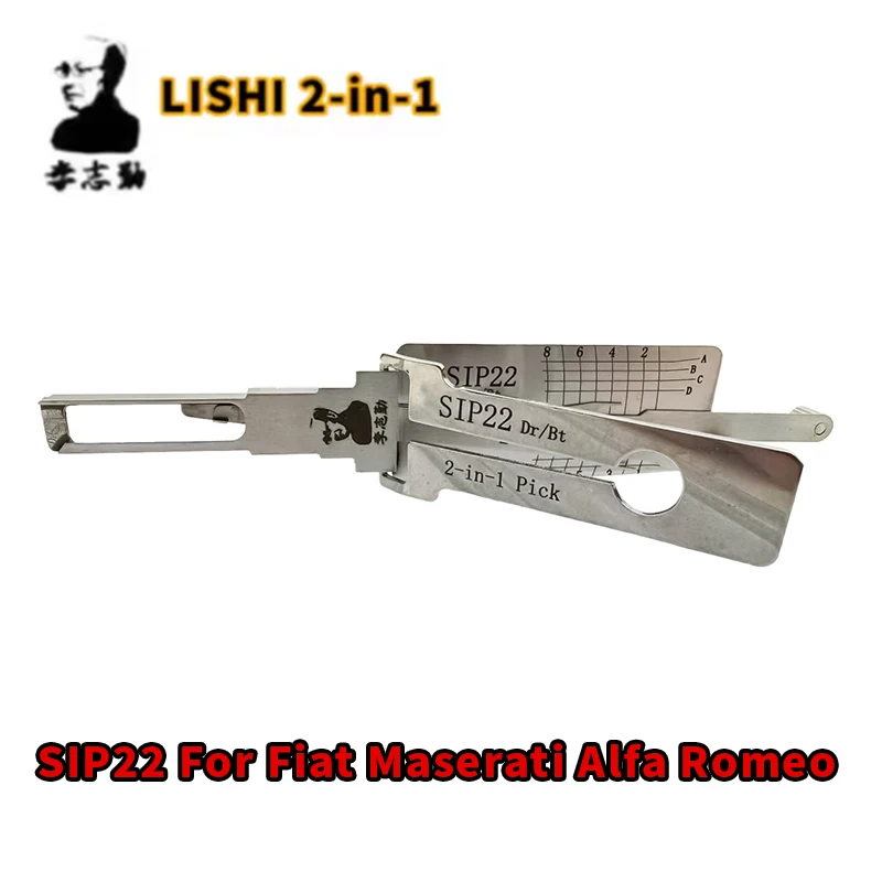 LISHI 2-in-1-Decoder für Volkswagen, Audi, Mercedes-Benz, Skoda, Porsche, Ford, Chevy, Buick, Hyundai, Toyota, BMW Schlosswerkzeug