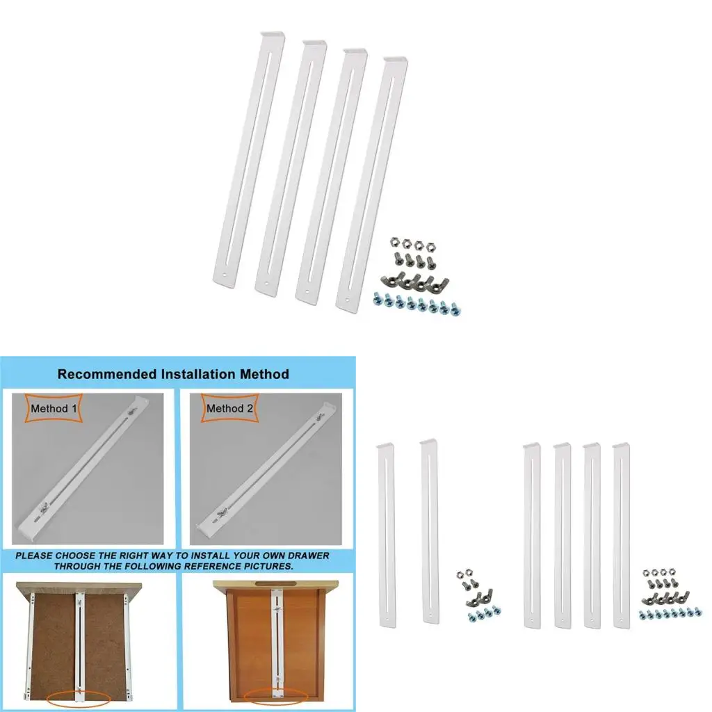  Durability Steel Reinforcement Brackets For Aging Drawers Simple Installation