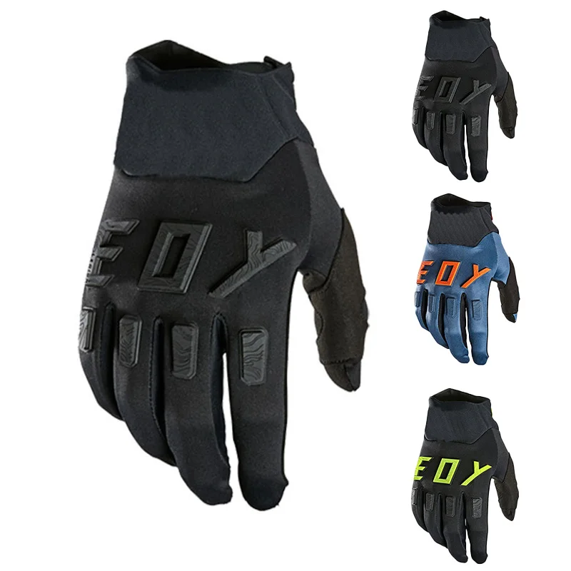 Motocross Racing Gloves 3D LOGO Adult Race Motorcycle Gloves Men's Breathable Motocross Gloves ATV MX UTV BMX Off-road Bicycle