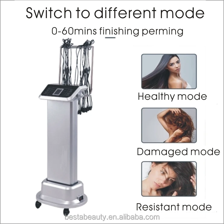 Digital Ceramic Hair Perm Machine with Touch Screen Hair Curling Salon Tool