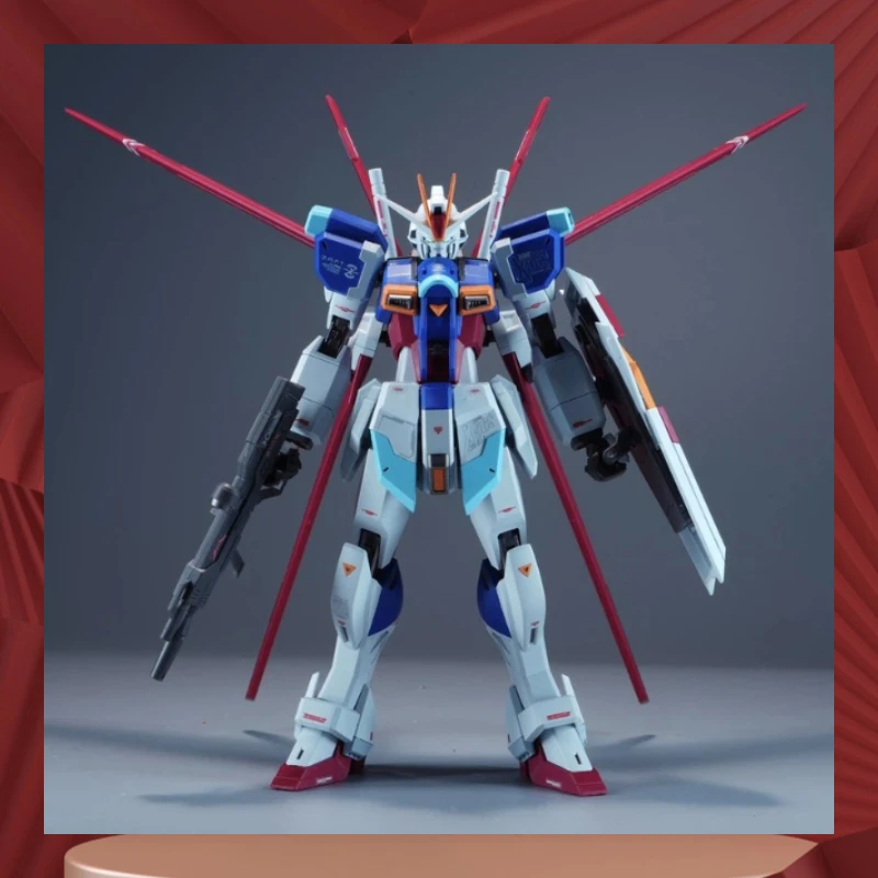 

In Stock Mr Zaft Force Impulse Gundam Model Kit Alloy Skeleton Assembly Model Anime Collectible Adult Hobby Collection Display