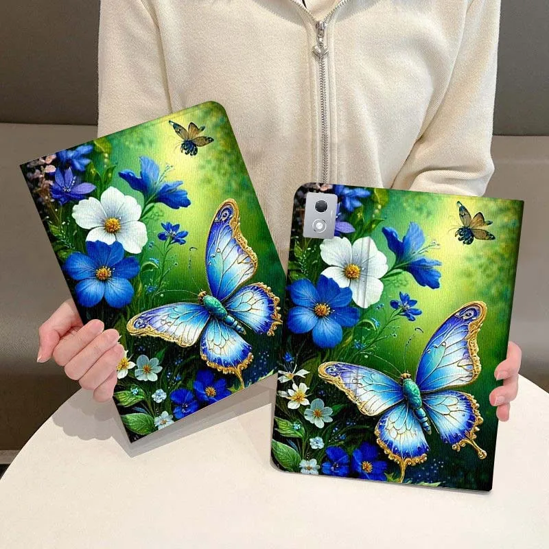 

Colorful Butterfly Design For Legion Xiaoxin Pad P12 Pro Y900 GT 2023 2025 12.1 12.7 14.5 inch Tablet Case