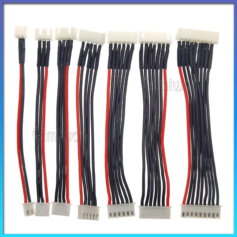 JST-XH 2S 3S 4S 5S 6S Lipo Battery Balance Charge Extension Cable Male to Female Extensions Wire 22AWG For IMAX B6 B6AC Charger