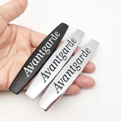 3D Metal Avantgarde Car Fender Side Emblem Badge Decal Rear Trunk Sticker For Mercedes-benz Mercedes Benz Styling Accessories