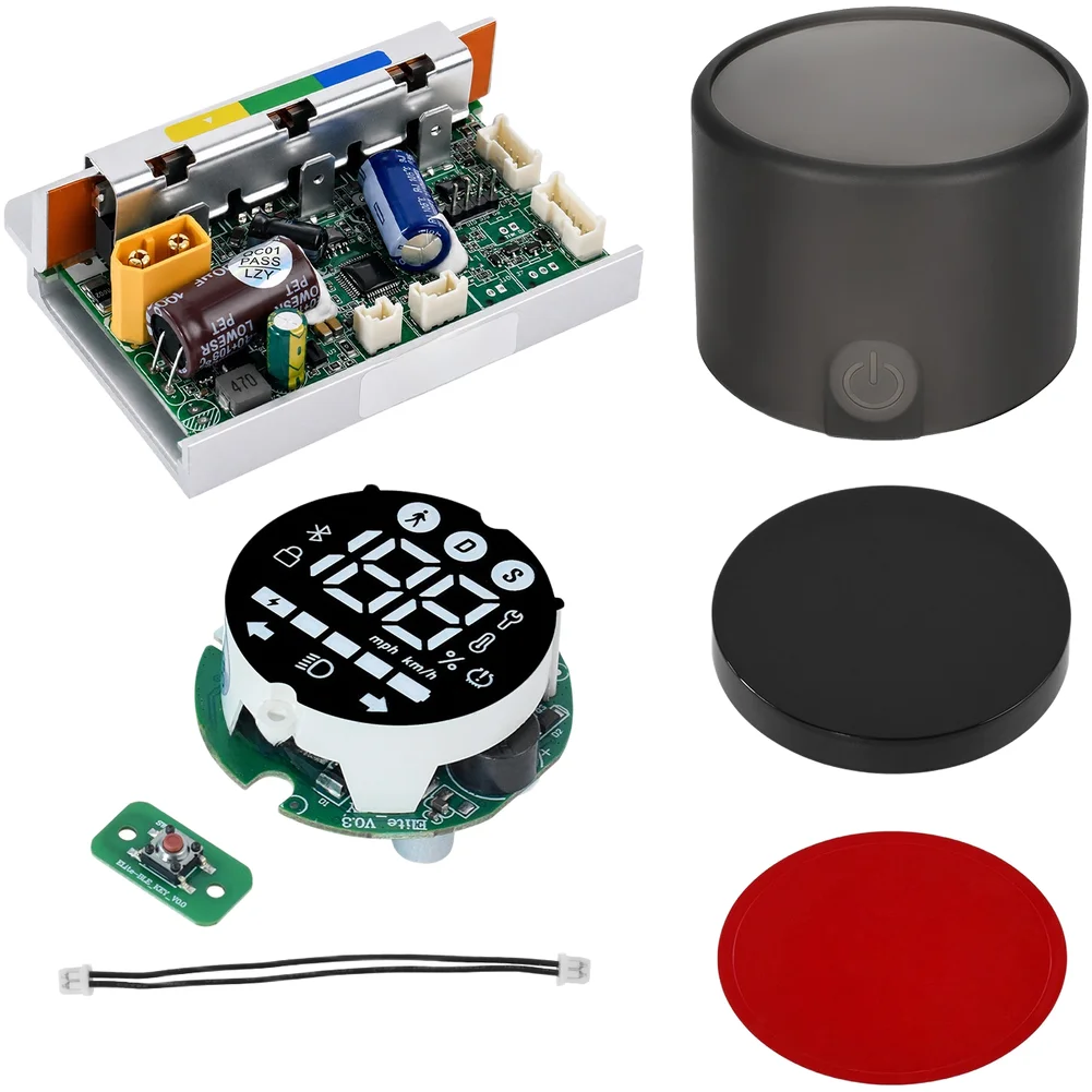 Kabelloses Elektroroller-Steuerungs- und Armaturenbrett-Kit, kompatibel mit den Modellen Xiaomi Elite, 36 V, 48 V, Unterstützung für zwei Spannungen – Detail 5
