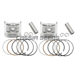 49mm piston ring set for Motorcycle Virago XV250 V Star 250 Route 66 Keeway Cruiser Dorado Supershadow Vento V-thunder COLT 250