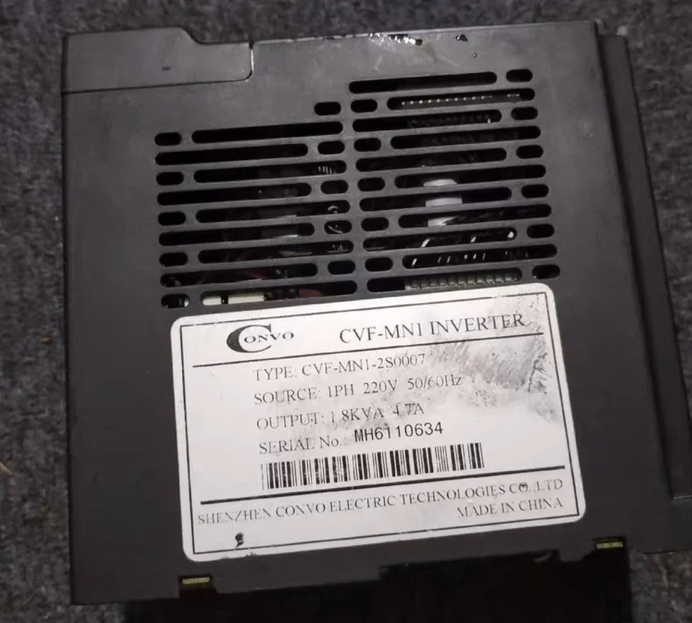 Used inverter, CVF-MNI-2S0007,0.75 kw 220V, function package
