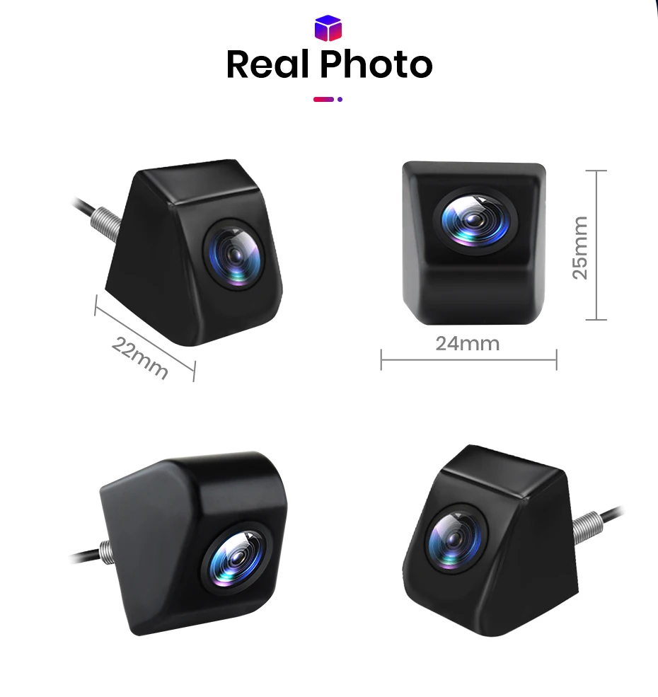Awesafe Auto-Rückfahrkamera AHD 720P/1080P Wasserdicht 140 Grad Winkel Backup-Kamera ° Weitwinkel-Rückfahrkamera für Awesafe Radio – Detail 14