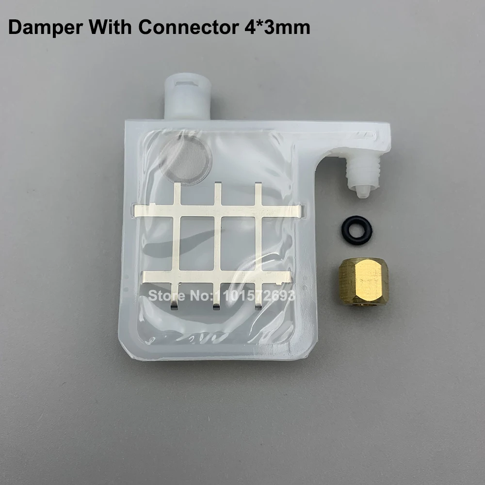 10PCS DX4 Printheadหมึกขนาดใหญ่DamperสําหรับRoland SP RS VS XJ VP XC540 640 300 740 Mutoh VJ1604 Mimaki JV3 JV22 DX4 Dumper