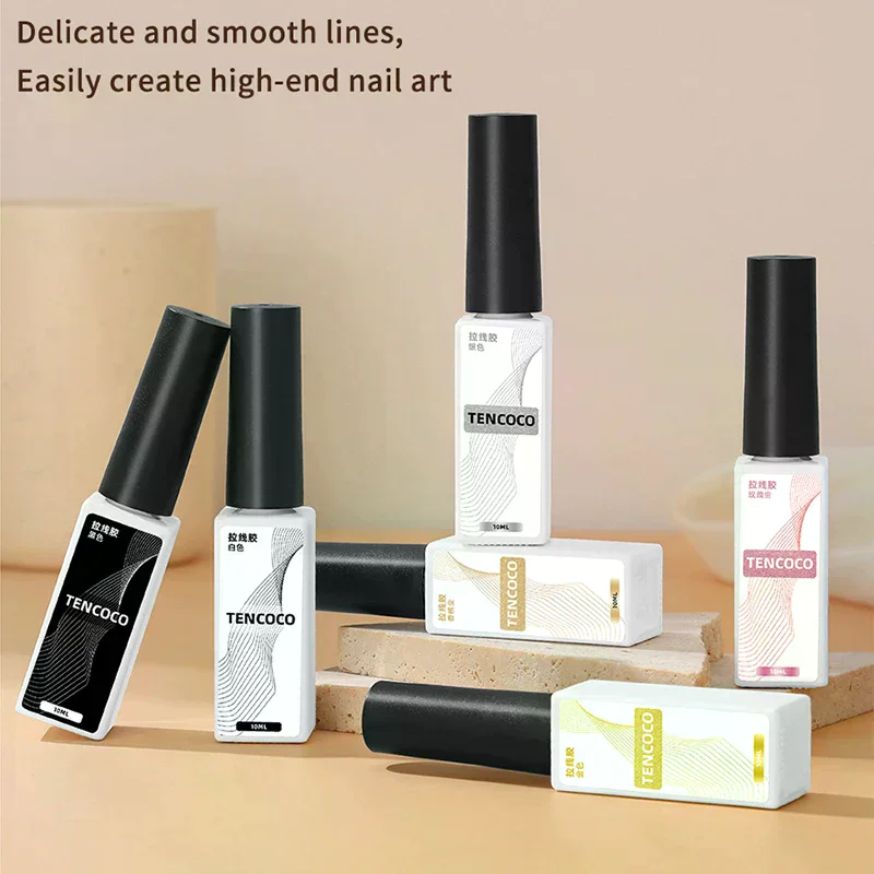 반사 글리터 라이너 젤 실버 골든 네일 폴리쉬 라인 그리피티 페인팅 스트라이프 DIY 프렌치 네일 디자인 페인팅 젤