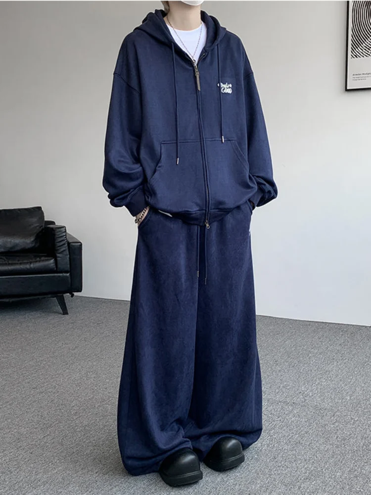 

Trendy Brand Men Women Loose Hoodie Sports Suit plus Size Autumn East Set