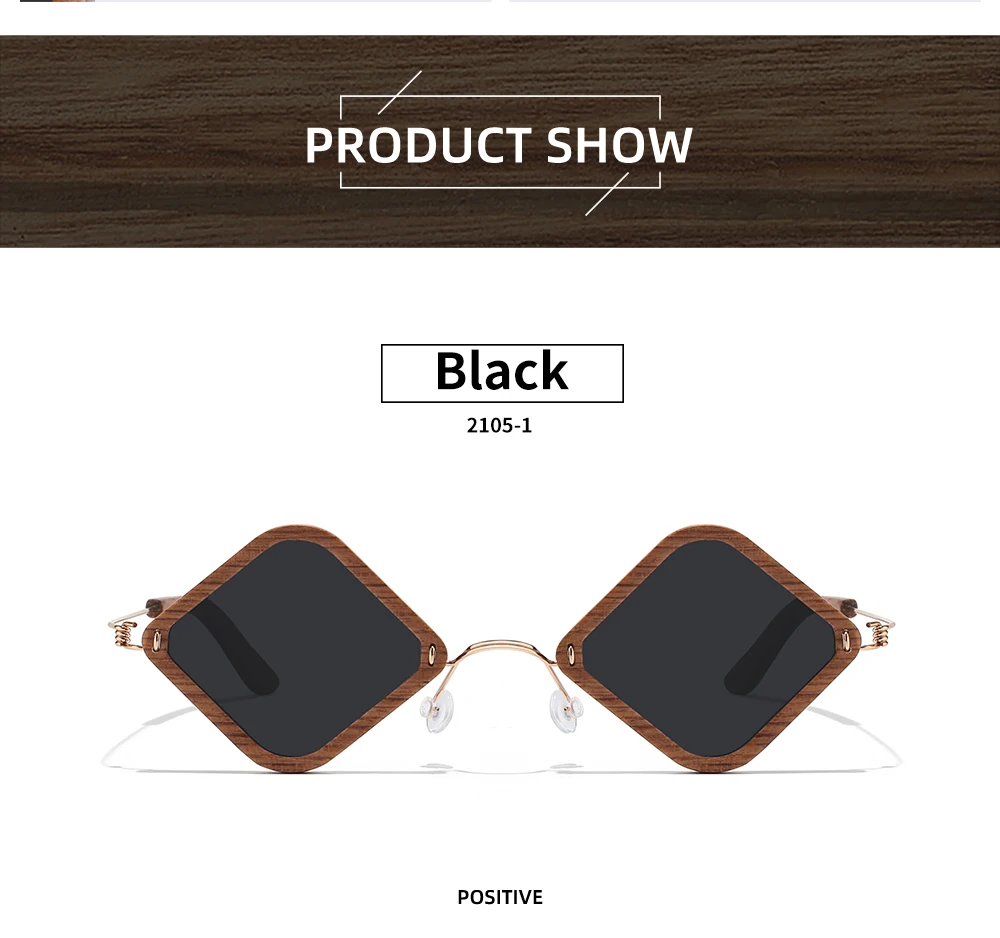 GM Holz-Sonnenbrille für Erwachsene, handgefertigt aus brasilianischem Palisanderholz, polarisierte Gläser mit Spiegelbeschichtung, Brillen mit Geschenkbox 2105 – Detail 8
