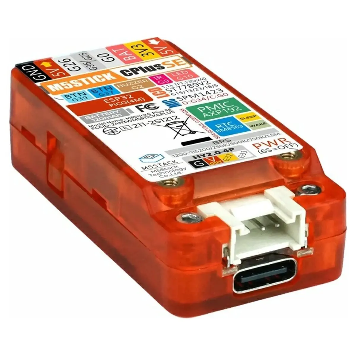 ■★New Arrival Fashion   StickC-Plus SE Mini IoT Development Board Onboard 1.14-Inch Color LCD 2.4 GHz Wi-Fi, Version of StickC-P