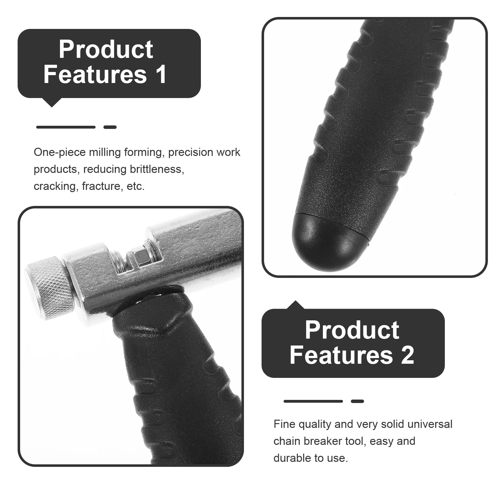 

Professional Bike Repair Chain Breaker Link Removal Splitter Durable Bicycle Chain Cutter Riveting Tool Heavy Duty