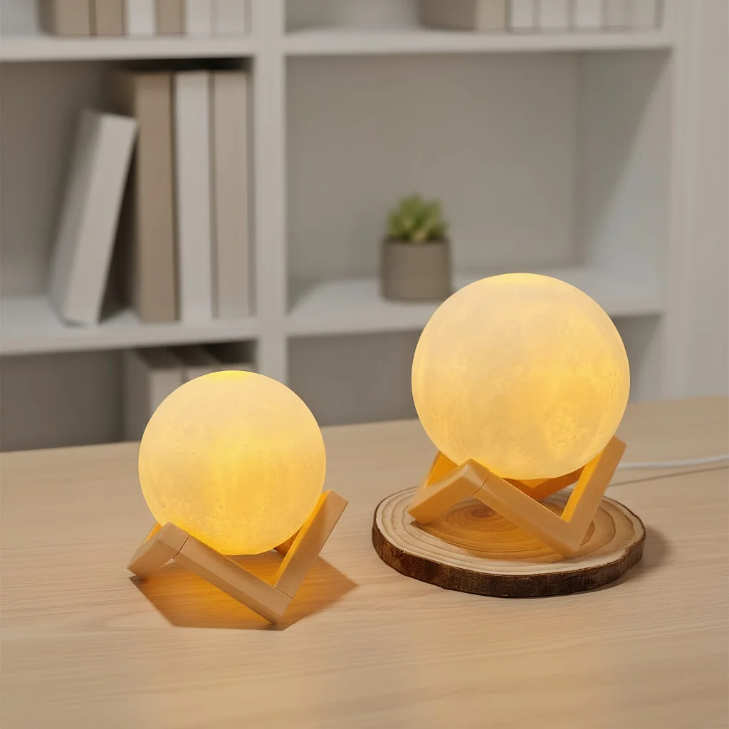 LED Moon Galaxy Light - DIY Night Light for Bedroom & Birthday Gift