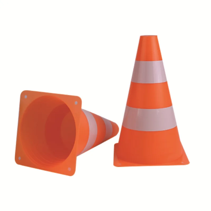 23cm Traffic Cone Road Safety Warning Sign Soccer Roadblocks Football Club Standing Block Training Coaching Sports Logo Bucket