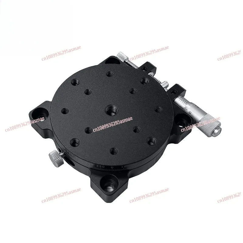 F-JCR Series Rθ Axis Manual Fine Tuning Rotary Stage, Micro Precision Positioning Rotating Displacement Work Platform