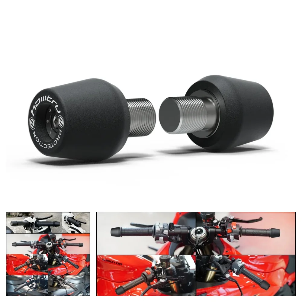 

For Kawasaki ZX-10R ZX-10RR 2006-2020 Ninja ZX-10R ZX-10RR 2021-2024 2025 Motorcycle Handle Bar End Weight Grips Cap