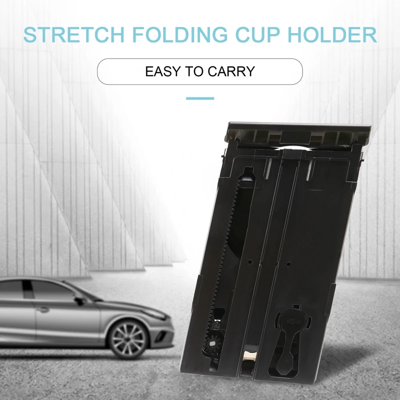 

N30R_Stretch Fold Cup Holder For AUDI A6 C5 1998-05 A4 98-2002 4B0862534D