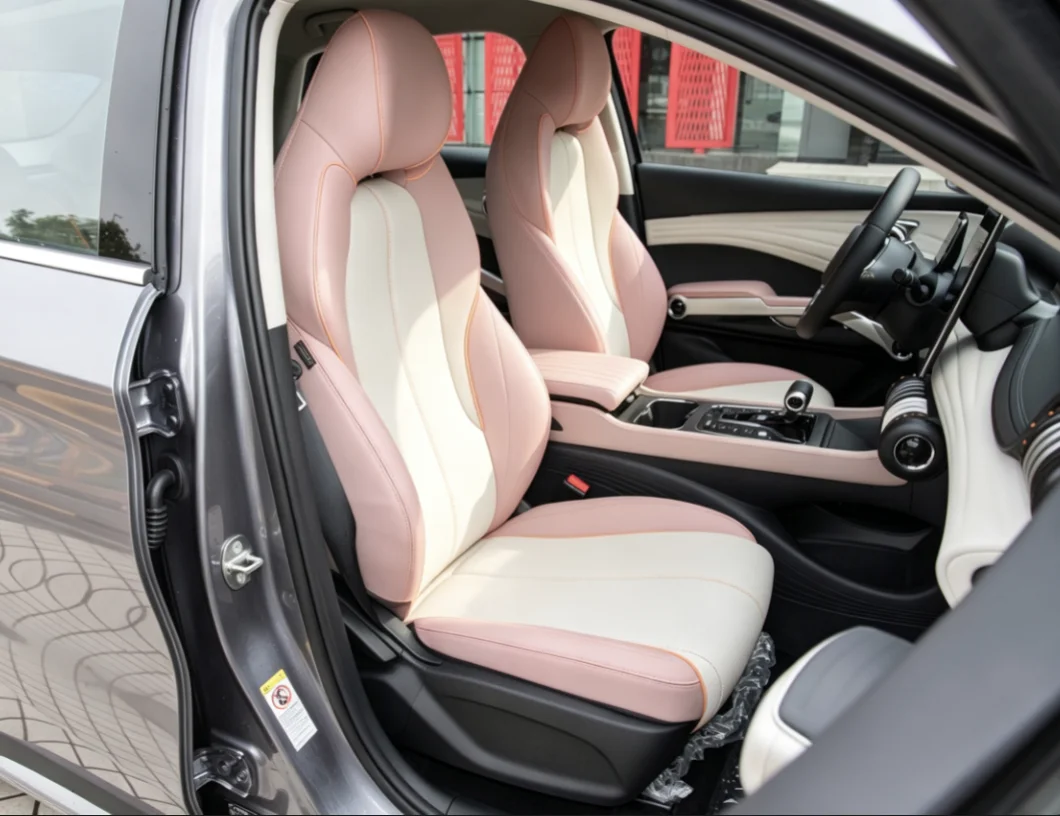 Für BYD Atto 3 2026 Maßgefertigte Autositzbezüge Luxuriöses Nappaleder 100% Passgenau Innenraumzubehör 360 ° Vollständige Abdeckung – Detail 7