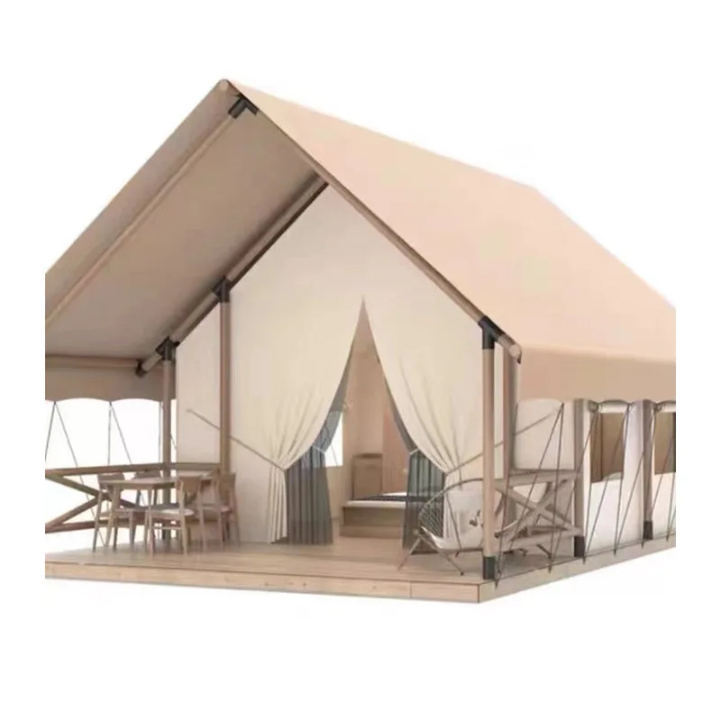 STLF 럭셔리 1680D 옥스포드 원단 캠핑 텐트 방수 및 스타일리시 리조트 또는 사냥 모험용