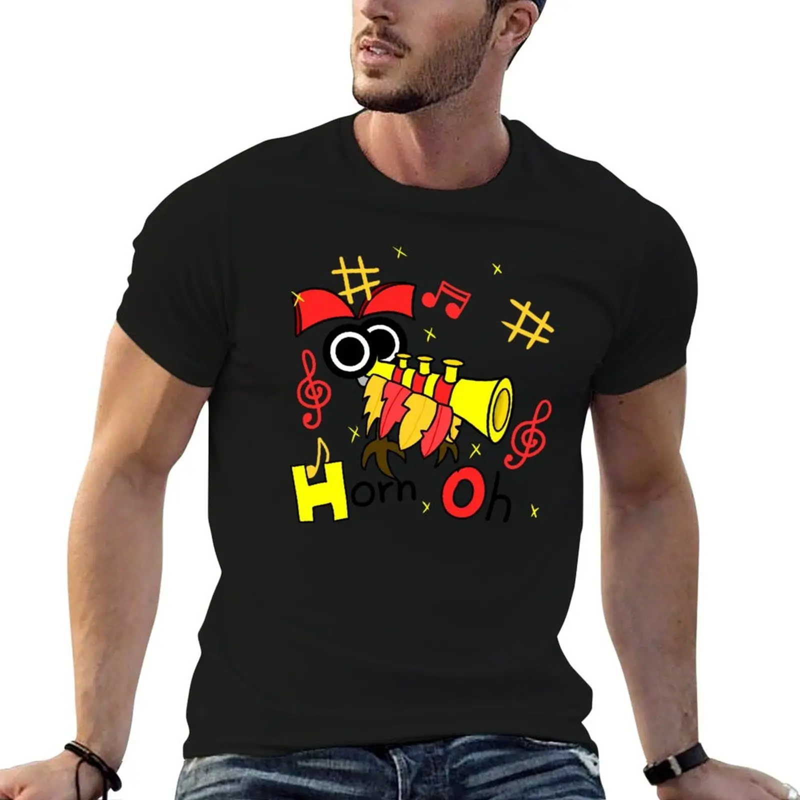 

designer Oh Horn shirt tiki T-Shirt t for man man casual t shirts shirt t