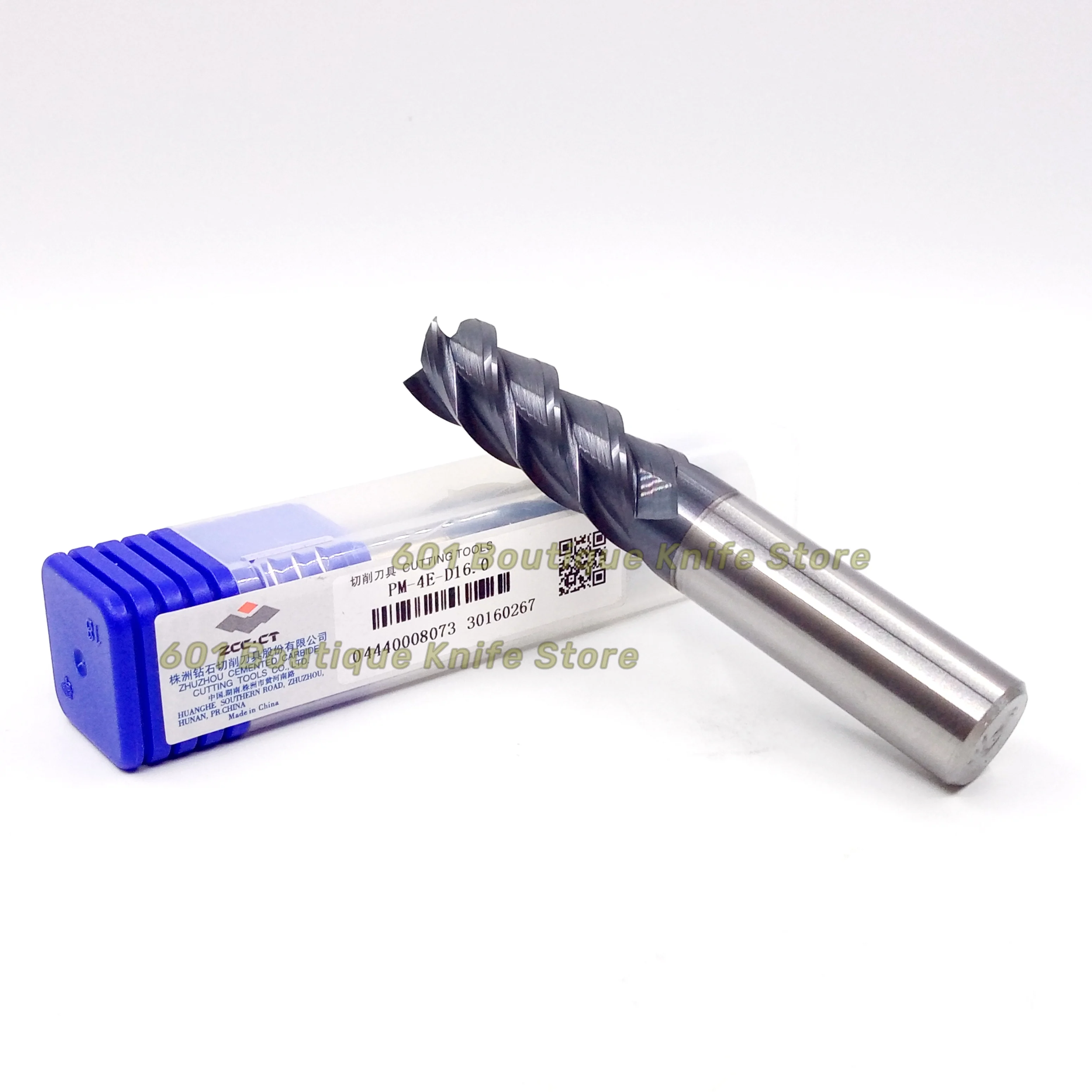 

ZCC CT cnc milling cutter PM-4E-D16.0 PM-4E-D16.0-G solid tungsten carbide end mill 4 flute square head cutting tools