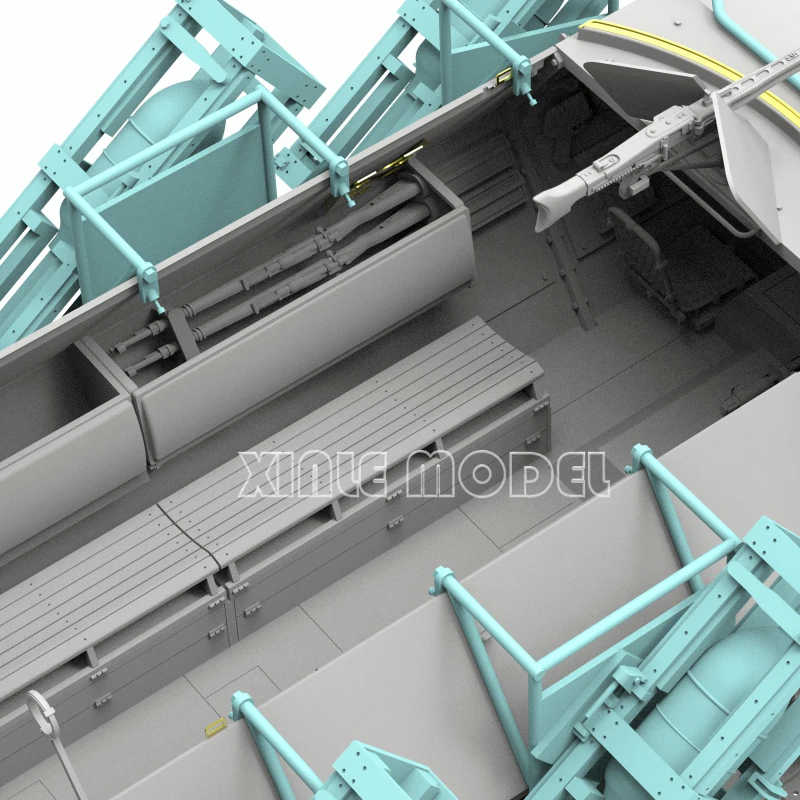 Kit de modelo a escala SNOWMAN SP-8004 Stuka zu Fuss Sd. Kfz.251/1 Ausf. D 1/35